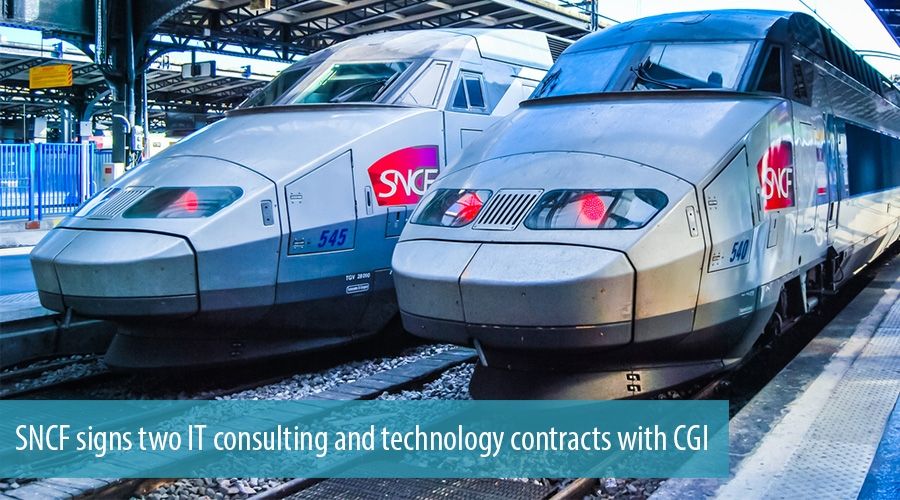 SNCF signs two IT consulting and technology contracts with CGI