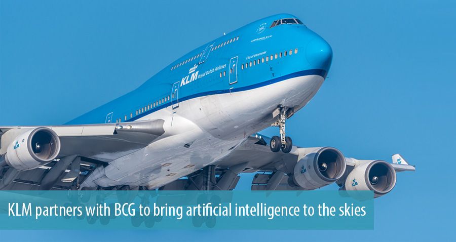 KLM partners with BCG to bring artificial intelligence to the skies