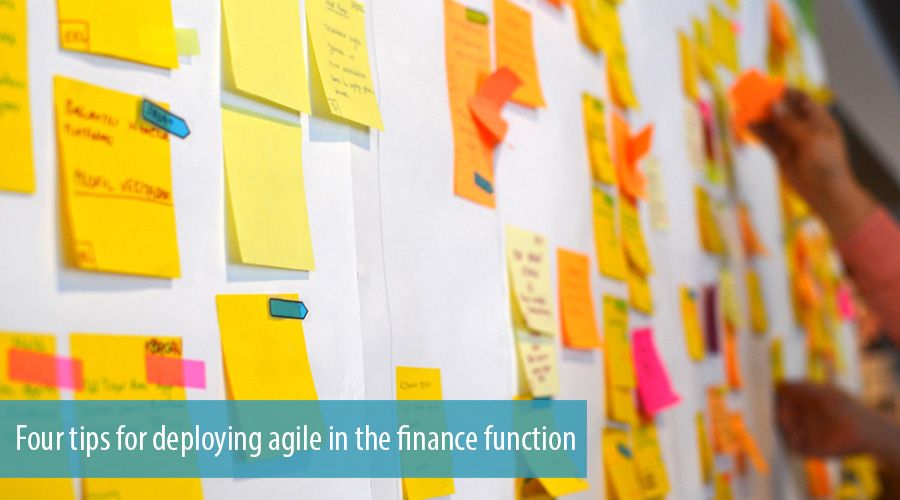 Four tips for deploying agile in the finance function