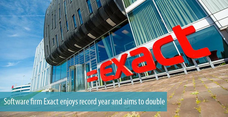 Software firm Exact enjoys record year and aims to double