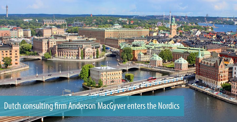 Dutch consulting firm Anderson MacGyver enters the Nordics