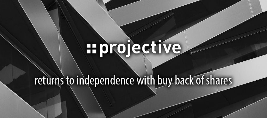 Projective returns to independence with buy back of shares