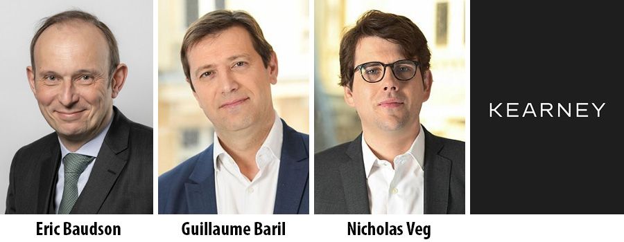 Eric Baudson, Guillaume Baril and Nicholas Veg partner at Kearney