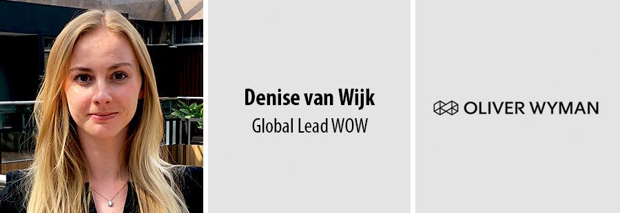 Denise van Wijk, Global Lead Women at Oliver Wyman