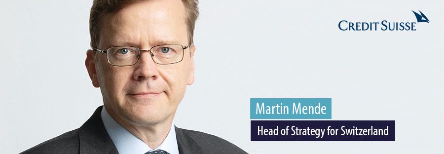 Martin Mende, Head of Strategy for Switzerland, Credit Suisse