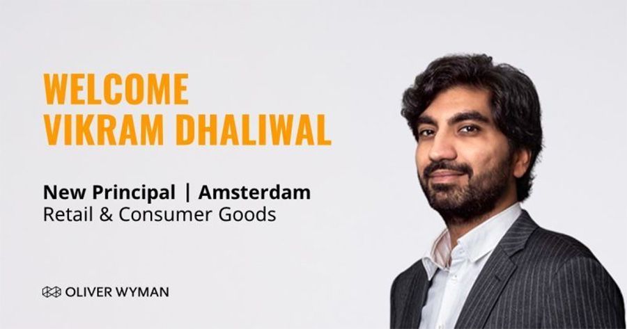 Vikram Dhaliwal joins Oliver Wyman's team in Amsterdam