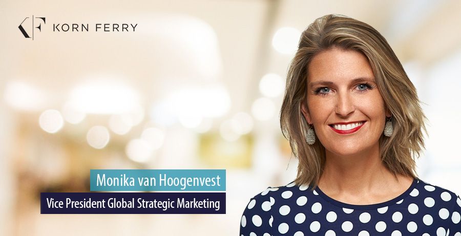 Monika van Hoogenvest, Vice President Global Strategic Marketing, Korn Ferry