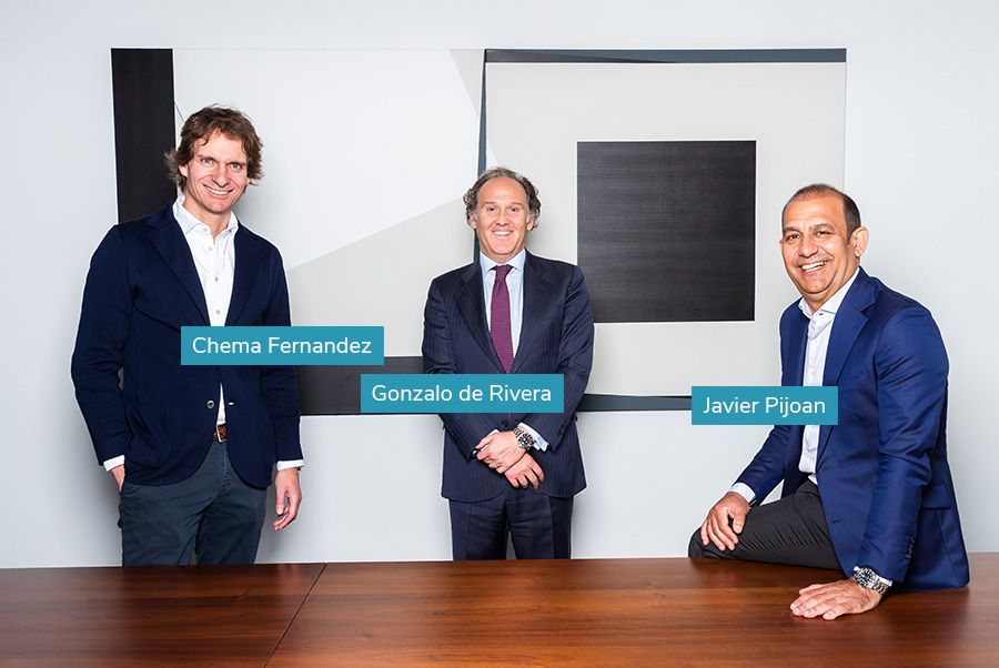 Chema Fernandez, Gonzalo de Rivera, Javier Pijoan