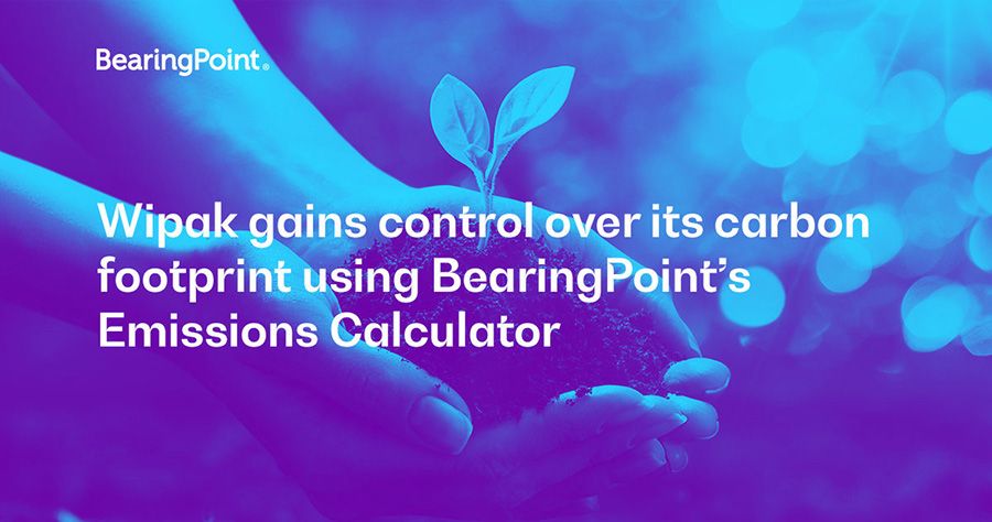 BearingPoint supports Wipak with 2025 zero-emission goal