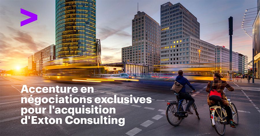Accenture buys financial services management consultancy Exton