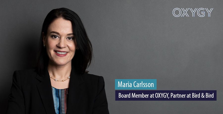 Maria Carlsson, Board Member at OXYGY, Partner at Bird & Bird