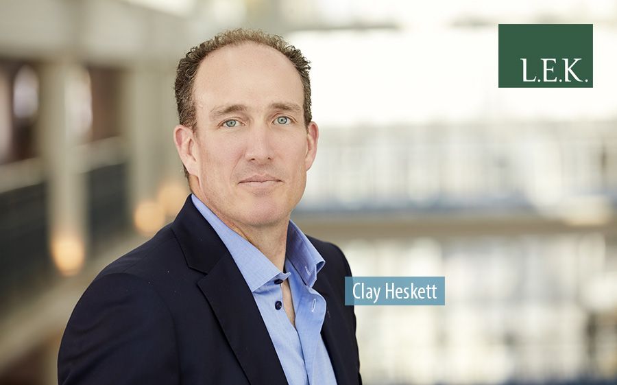Clay Heskett, Global Managing Partner, LEK Consulting