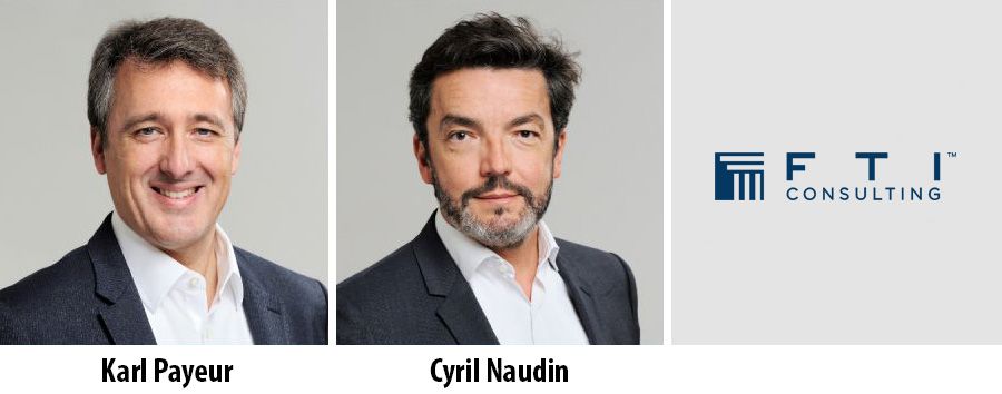 Karl Payeur and Cyril Naudin - FTI Consulting