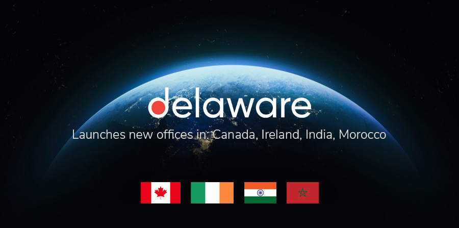 delaware launches new 4 offices in 4 different continents