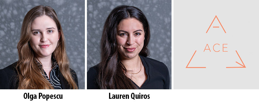 Olga Popescu and Lauren Quiros on their purpose-driven work at ACE