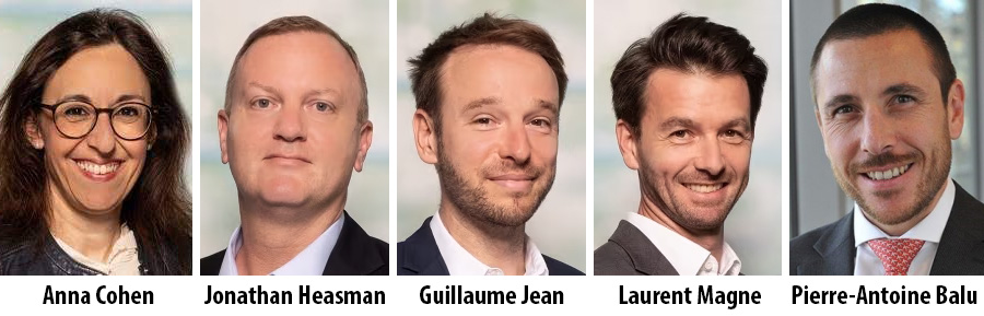 Anna Cohen, Jonathan Heasman, Guillaume Jean, Laurent Magne, and Pierre-Antoine Balu