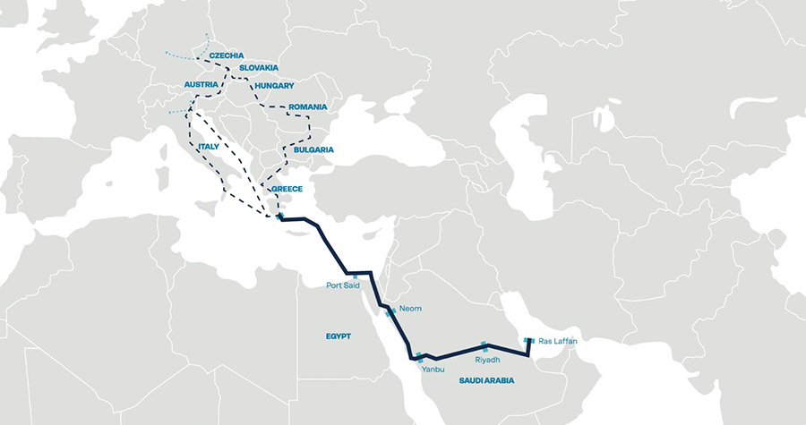 Hydrogen pipeline from Gulf to Europe feasible, study indicates