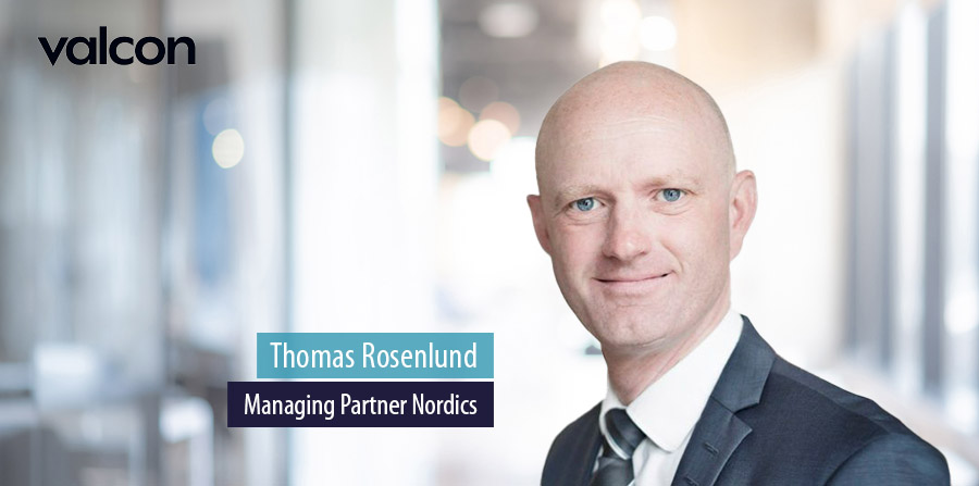 Thomas Rosenlund new leader of Valcon in the Nordics