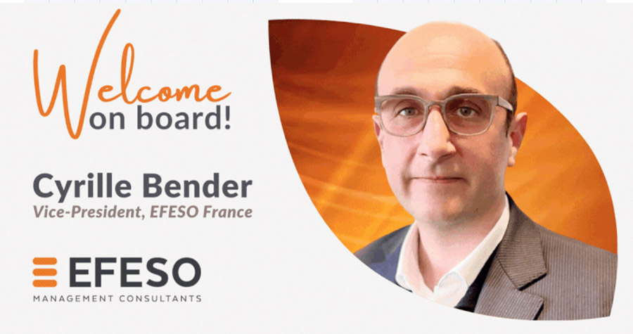 Cyrille Bender joins EFESO Management Consultants