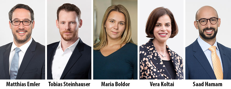 Horváth appoints 5 new partners in 4 countries
