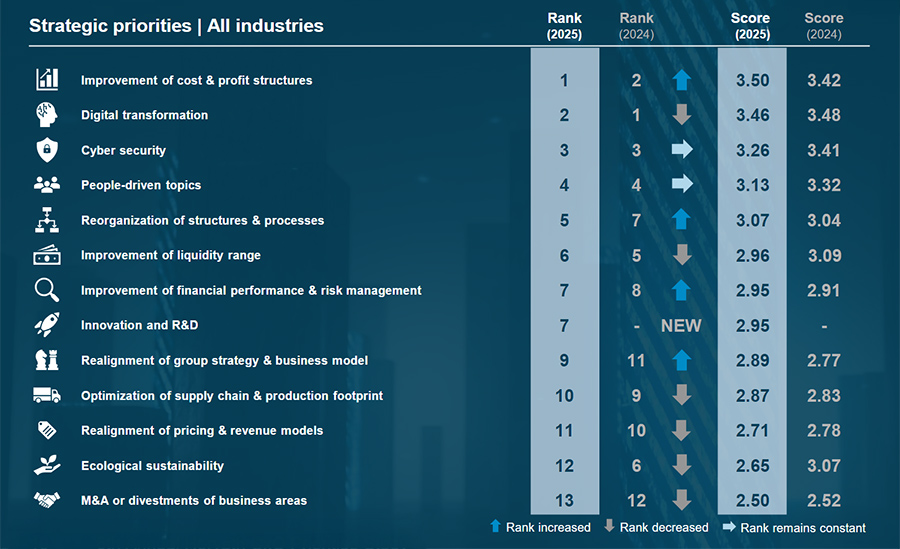 Strategic priorities