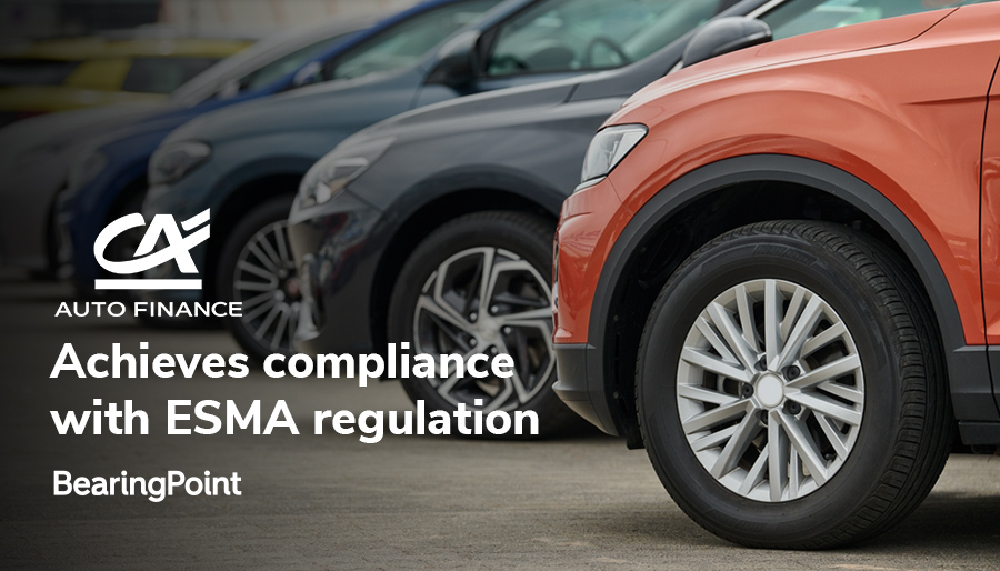 CA Auto Bank collaborates with BearingPoint for ESMA compliance in Germany