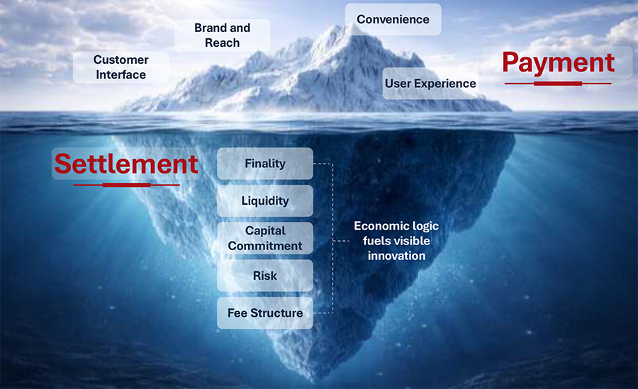 Differentiation between Payment and Settlement