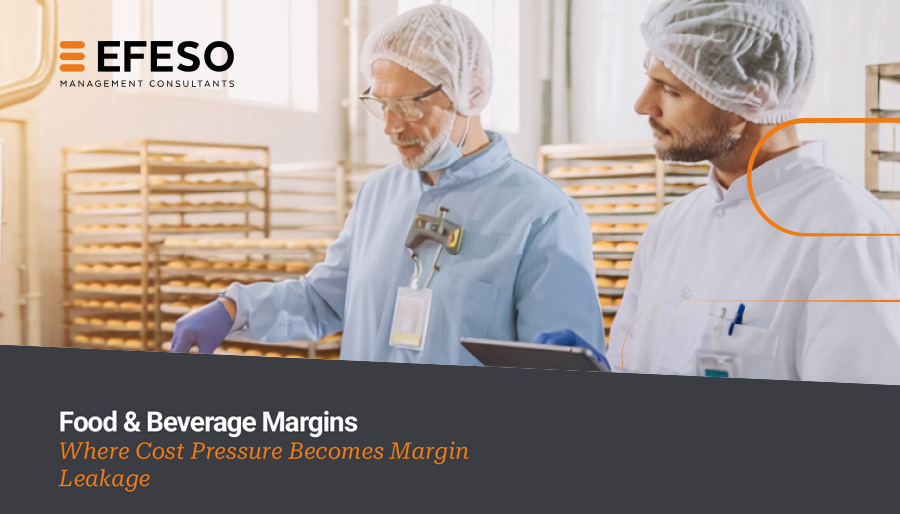 Why traditional cost-cutting no longer protects food & beverage margins