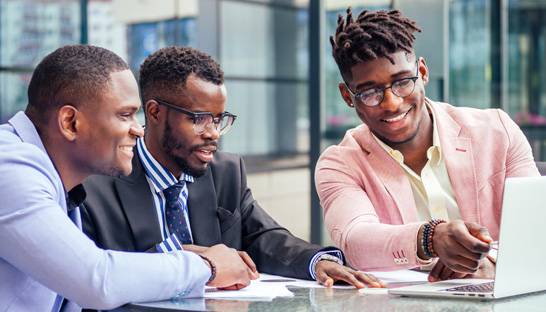 South Africans are engaged in efforts to develop digital skills