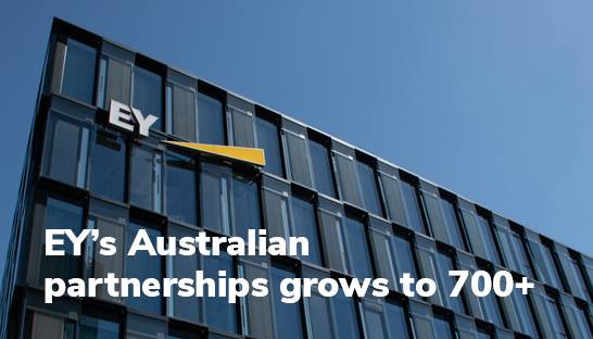 EY’s partnership hits 700+ following 90 new partner appointments