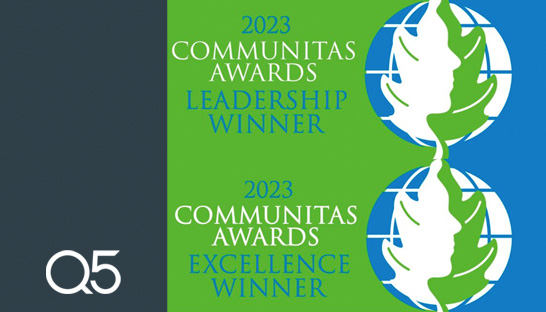 Q5's Foundation and Pop Up initiatives win international awards