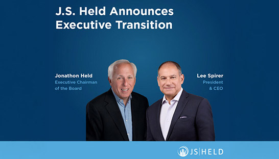 J.S. Held names Lee Spirer as next chief executive officer
