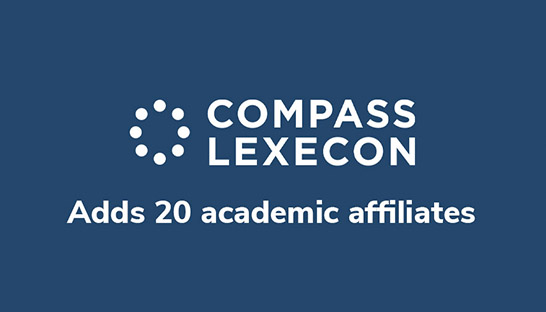 Compass Lexecon adds 20 academic affiliates 
