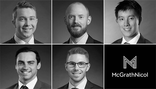 McGrathNicol promotes five new directors across offices