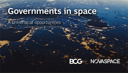 Driving growth and innovation in the space economy