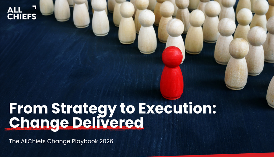 AllChiefs launches playbook to guide leaders from change ambition to adoption