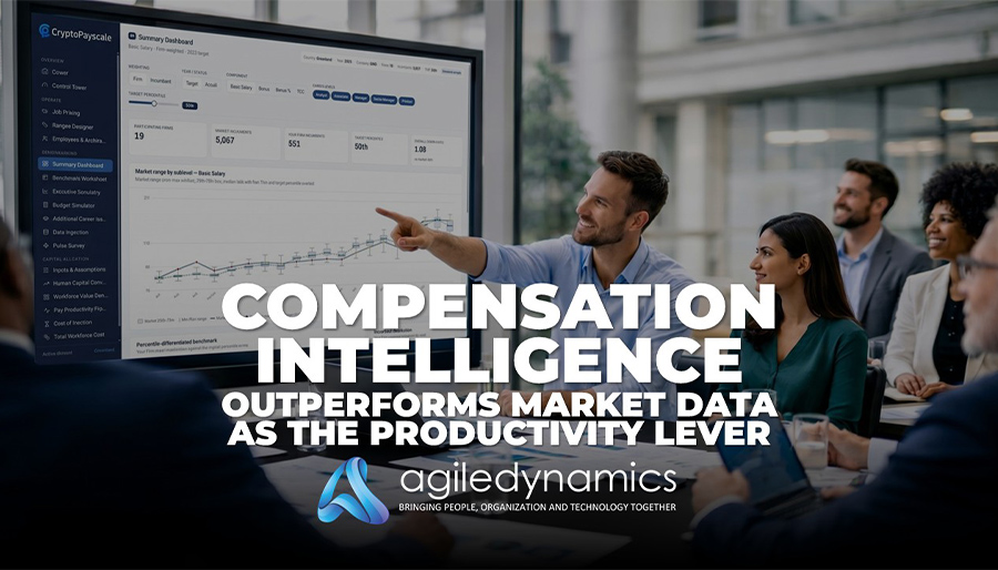 Compensation intelligence outperforms market data as the productivity lever