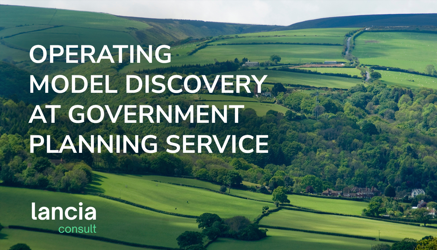 Lancia Consult supports discovery phase for operating model transformation