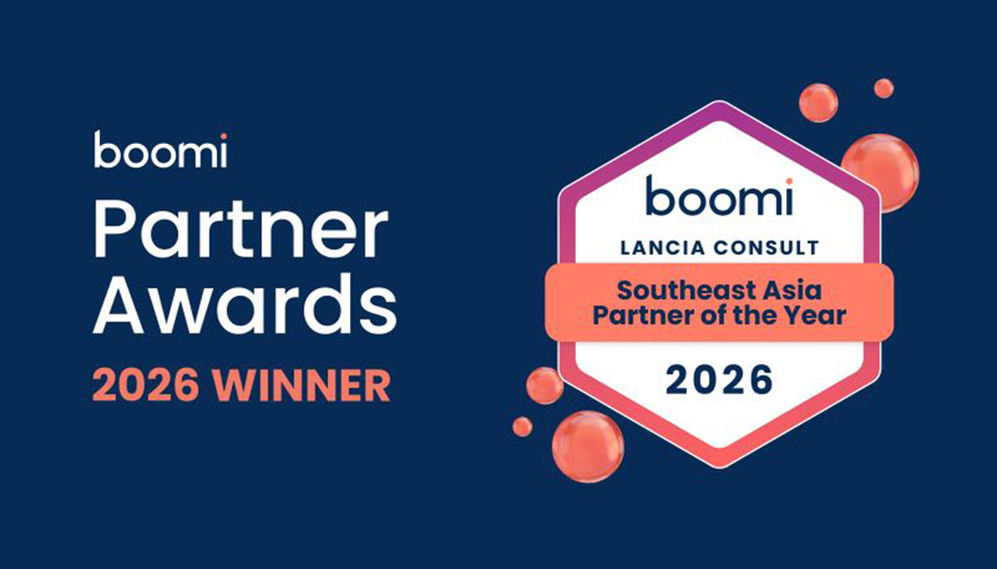 Boomi names Lancia Consult its Partner of the Year for Southeast Asia