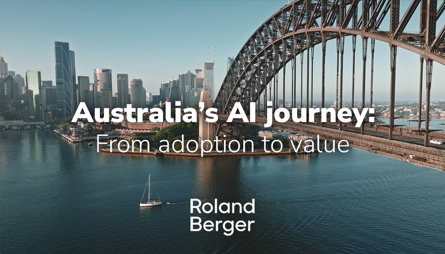 Roland Berger study reveals why Australian companies struggle with AI conversion