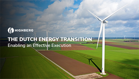 The Dutch energy transition: Five critical enablers for effective execution